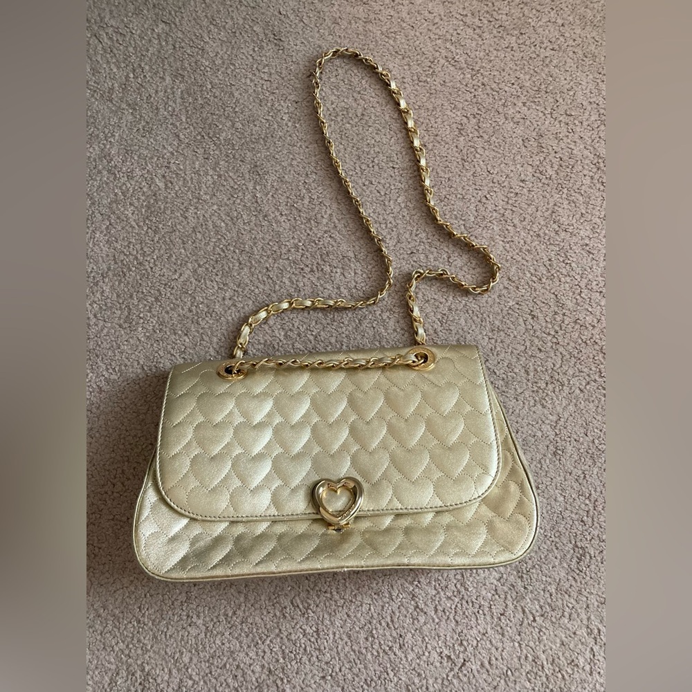 Lovcat Paris Purse Gold Quilted